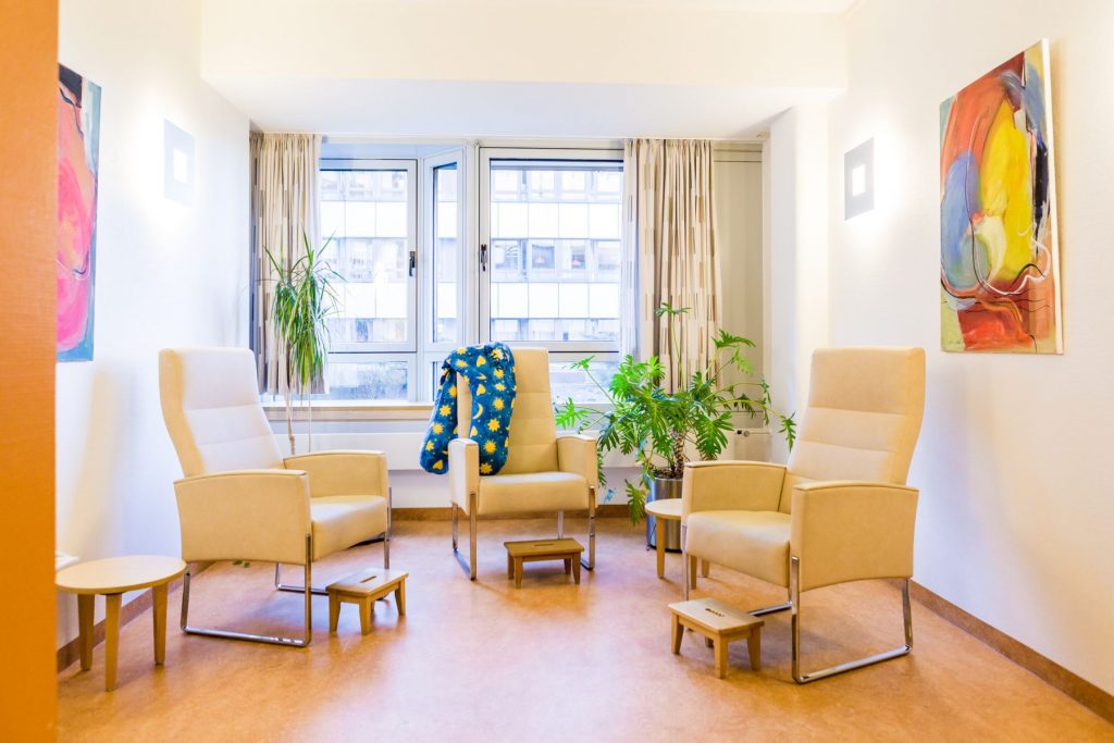 Stillzimmer des Mutter-Kind-Zentrums im Klinikum Ingolstadt