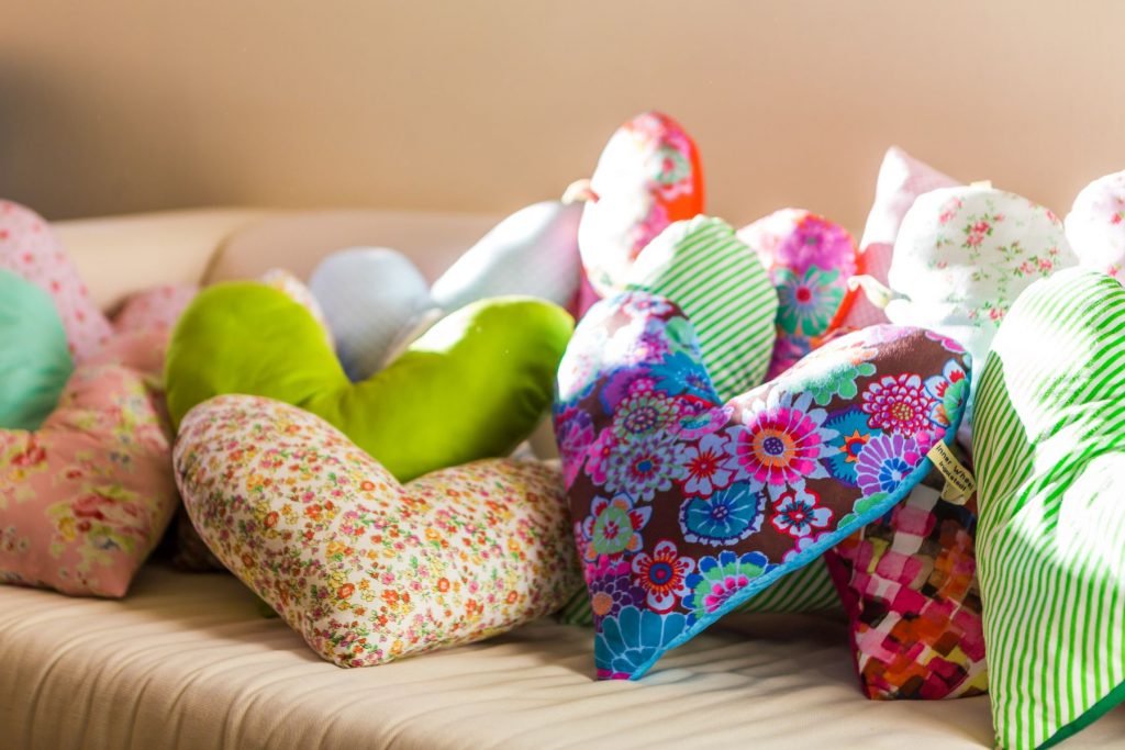 Herzkissen im Mutter-Kind-Zentrum des Klinikums Ingolstadt