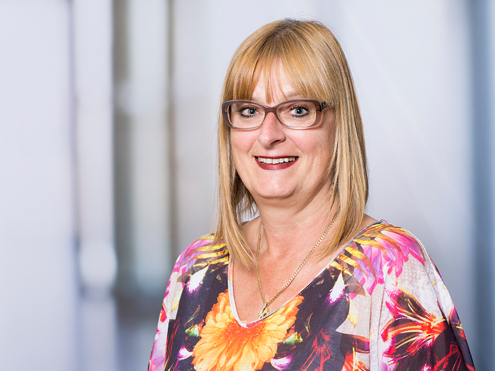 Doris Aubele, Chefarztsekretärin Institut für Anästhesie und Intensivmedizin am Klinikum Ingolstadt