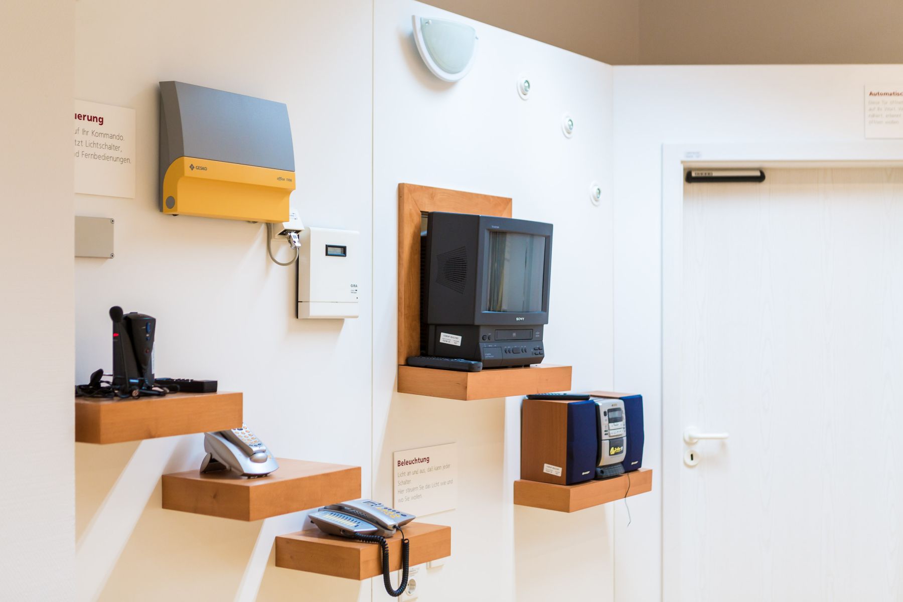 Elemente zur Umweltsteuerung, die ein selbständiges Leben wieder möglich machen