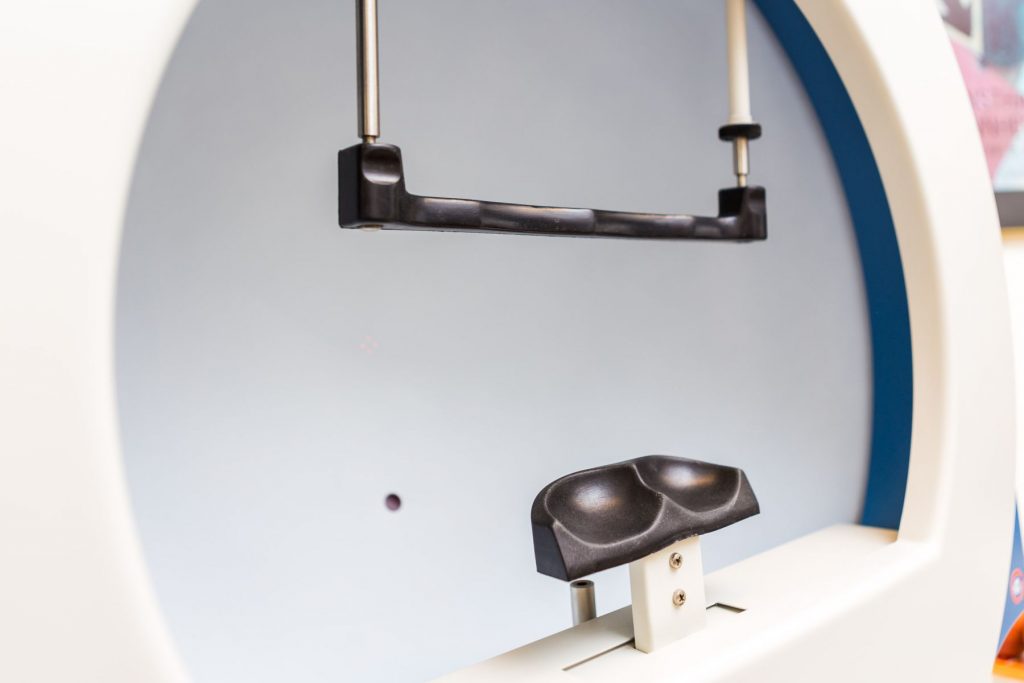 Perimeter zur Diagnostik von Gesichtsfeldausfällen