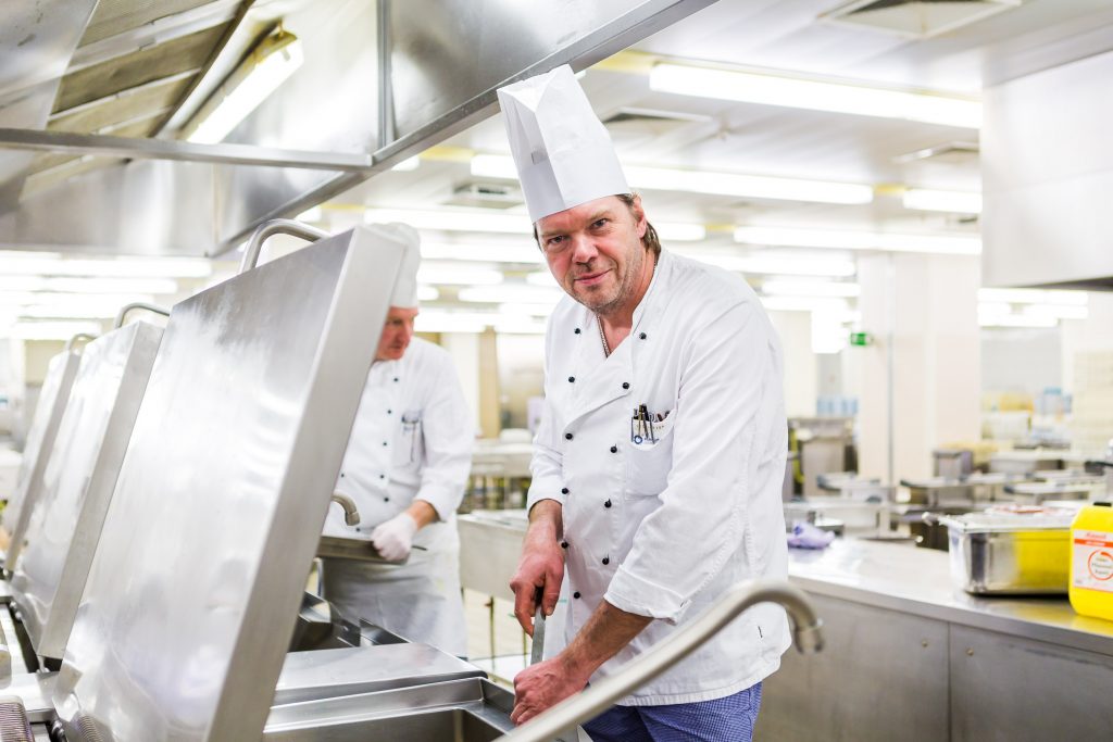 Walter Zieglmeier, Küchenchef am Klinikum Ingolstadt