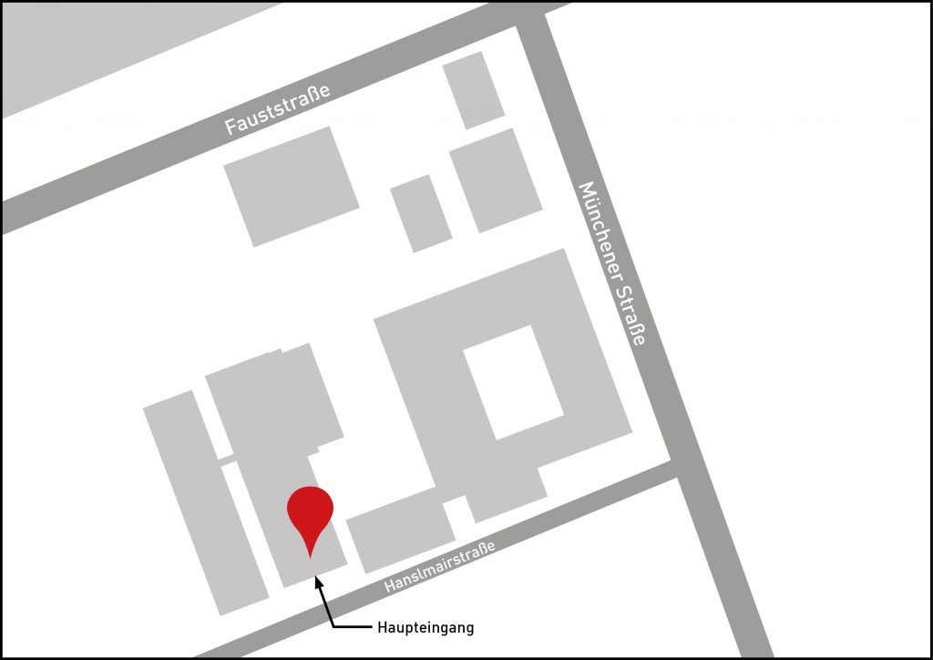 Anfahrtsskizze Tagesklinisches Zentrum