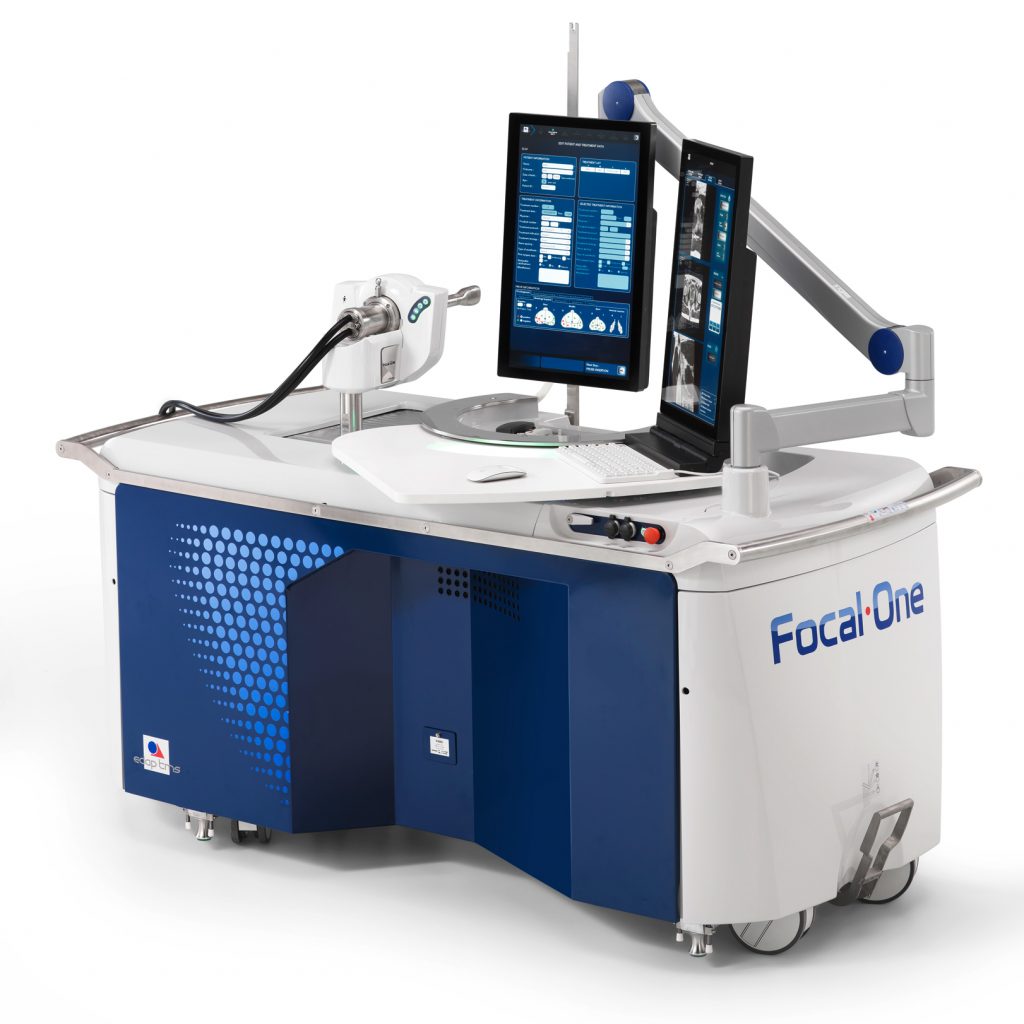 Schaubild eines OP-Roboters, des Focal One