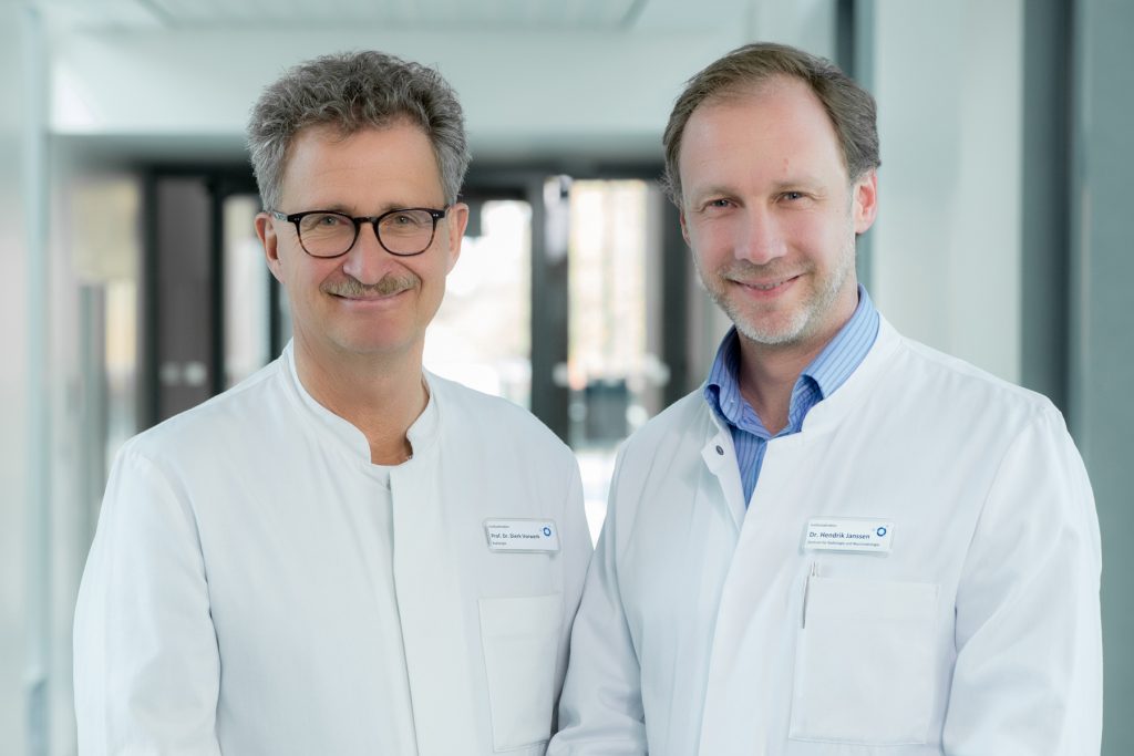 Ein Porträtbild von Prof. Dr. Dierk Vorwerk und Dr. Hendrik Janssen