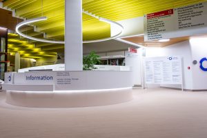 Die Information im Klinikum Ingolstadt