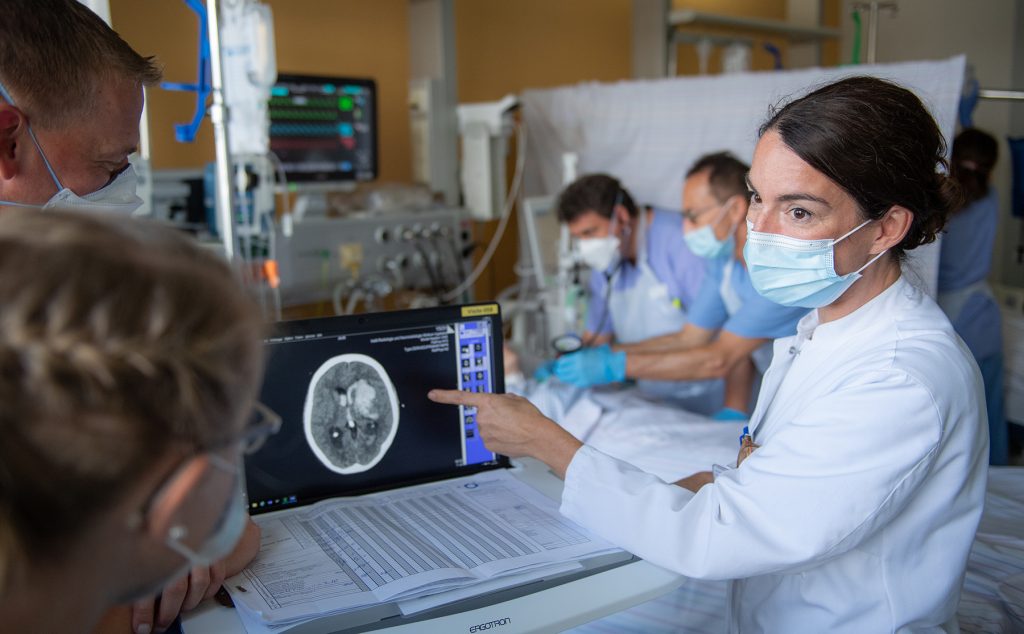Behandlung auf der Intensivstation